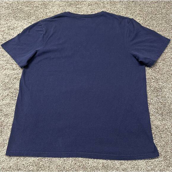 XL Dallas‎ Cowboys Authentic NFL Apparel SS Navy Blue Crew Neck Tee Shirt Mens - Picture 6 of 9